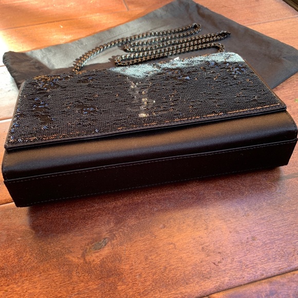 Saint Laurent Monogram Kate Medium Sequined Bag - Picture 8 of 8